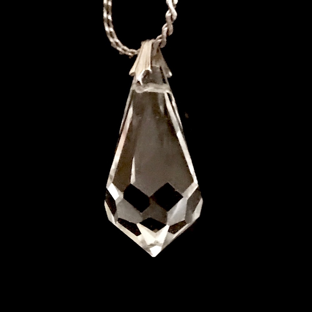 FREE with purchase! Glass Crystal Pendant